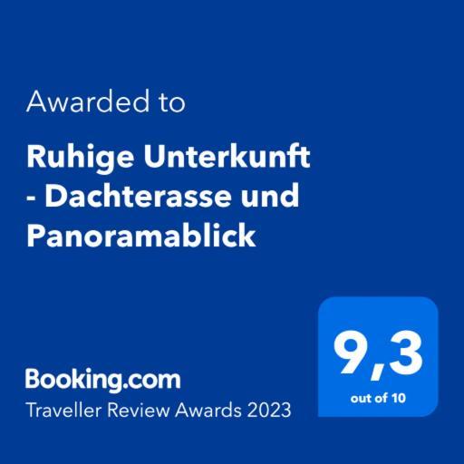 Ruhige Unterkunft - Dachterasse Und Panoramablick Warstein Exteriér fotografie