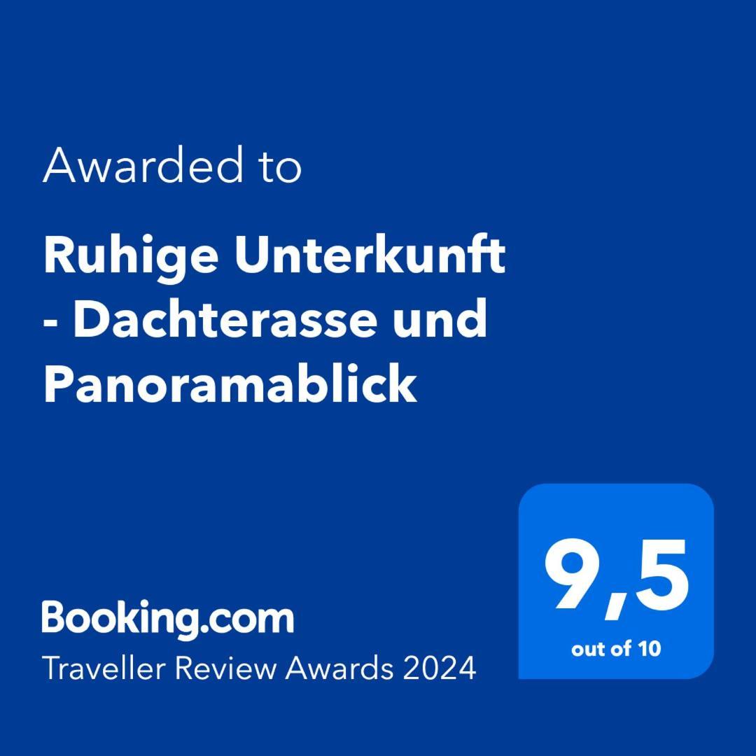Ruhige Unterkunft - Dachterasse Und Panoramablick Warstein Exteriér fotografie