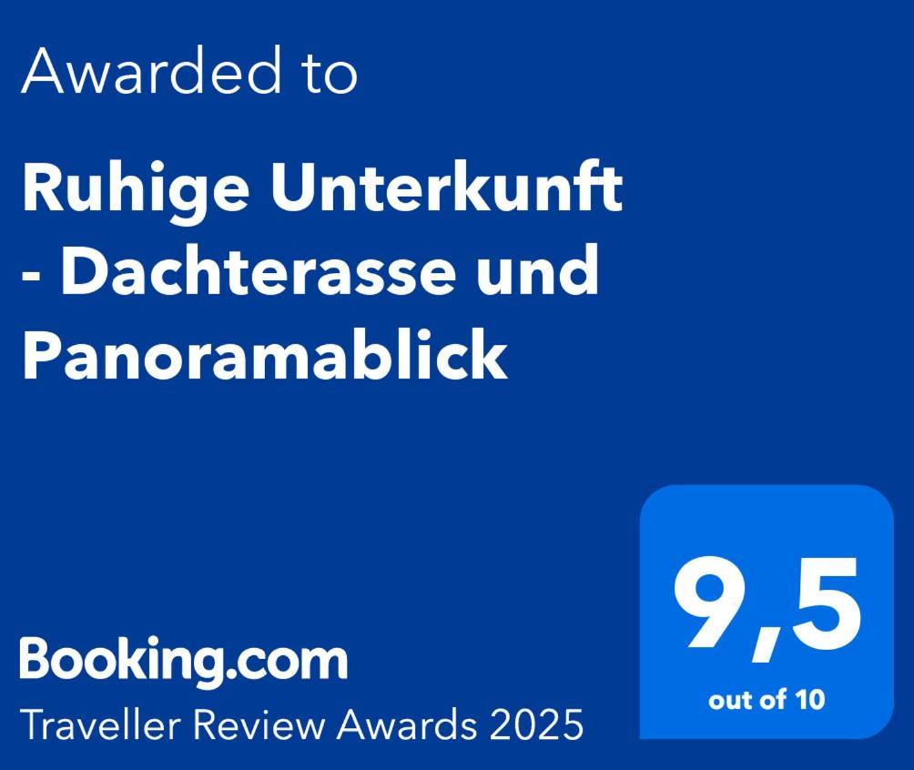 Ruhige Unterkunft - Dachterasse Und Panoramablick Warstein Exteriér fotografie